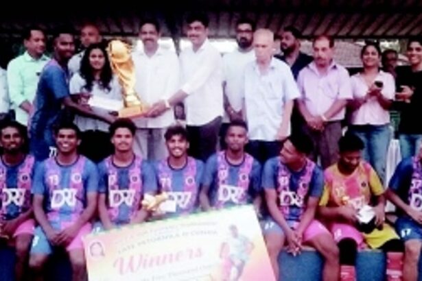 Chris Boys emerge champs in  7-a-side open football tourney