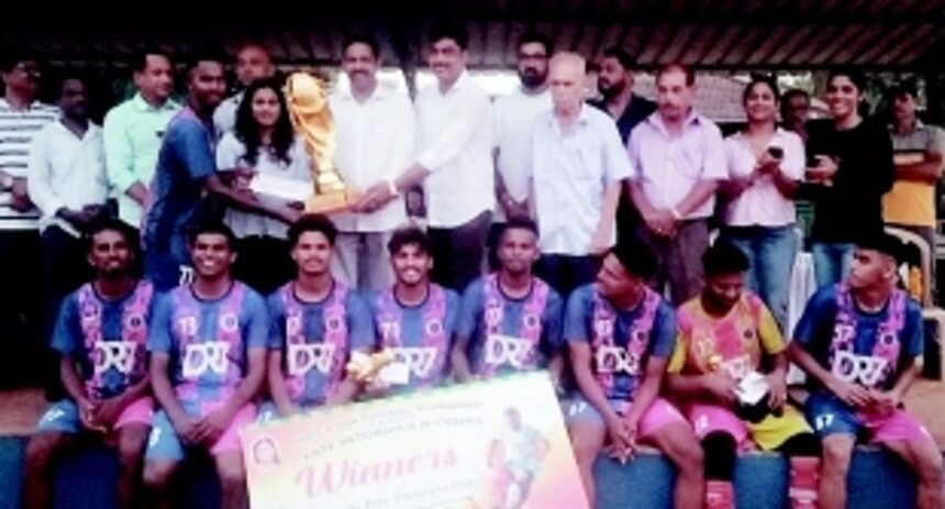 Chris Boys emerge champs in  7-a-side open football tourney