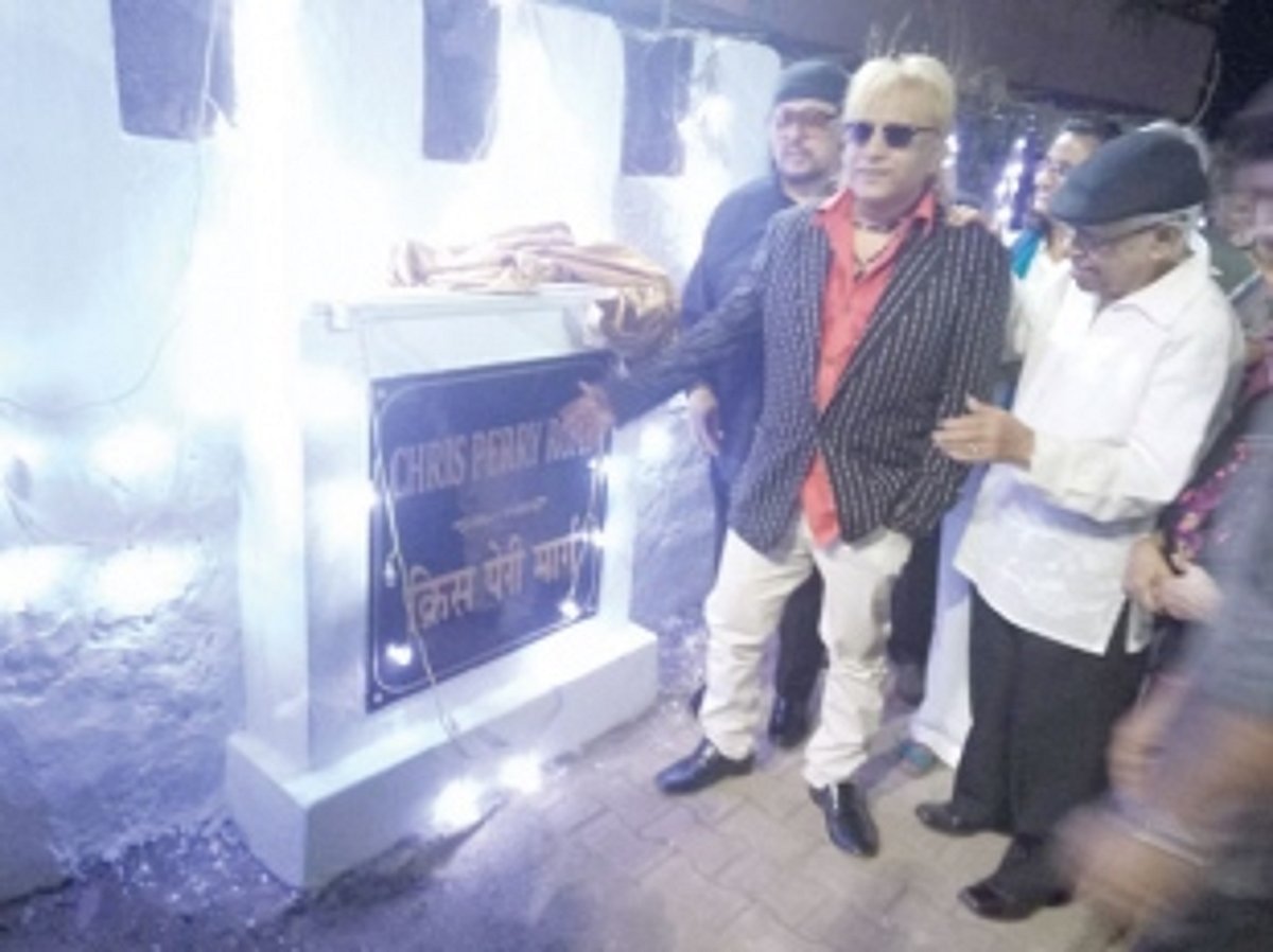 Chris Perry gets road named after him