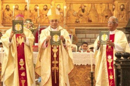Chrism mass celebrated by Archbishop