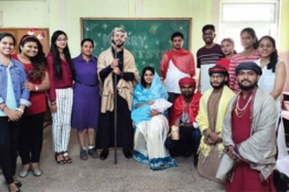 Christmas celebration at Don Bosco College