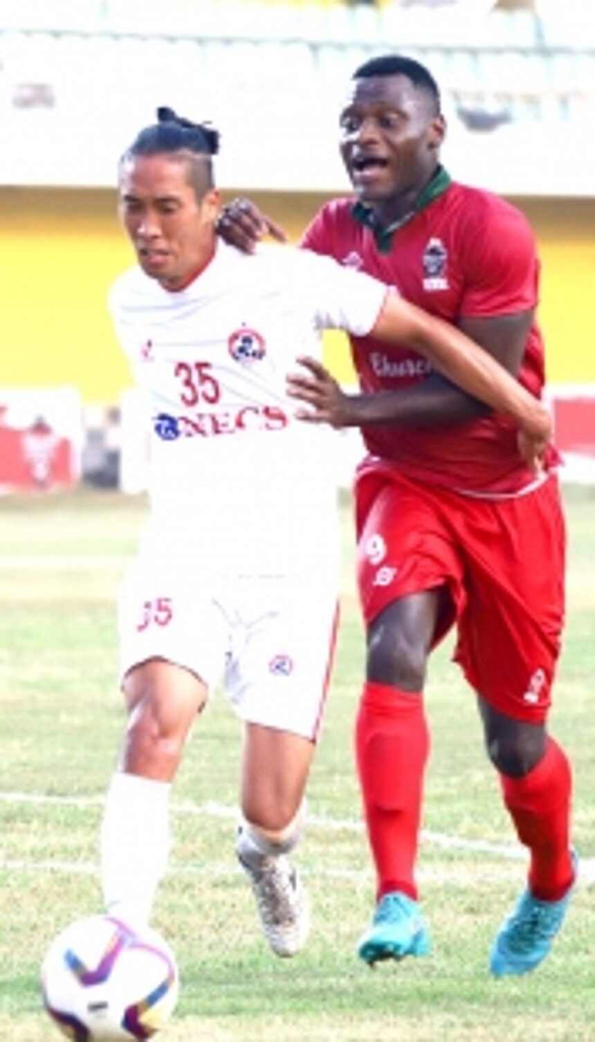 Churchill, Aizawl split honours