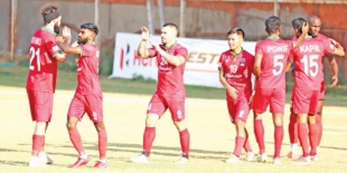 Churchill Bros slam six past TRAU