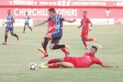 Churchill Bros stun leaders Minerva Punjab