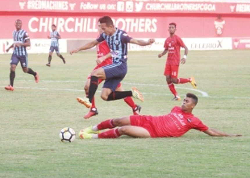 Churchill Bros stun leaders Minerva Punjab