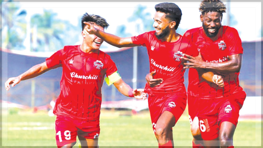 Churchill Brothers Dominate Aizawl FC with 6-0 Victory, Regain Top Spot in I-League