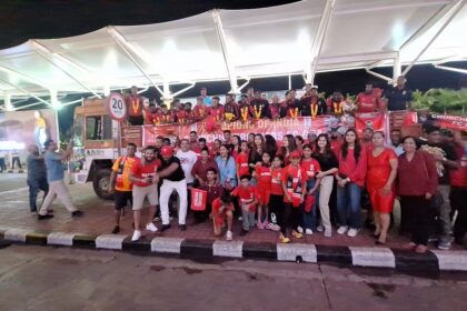 Churchill Brothers FC Receive Hero’s Welcome at Dabolim Airport Amid I-League Success