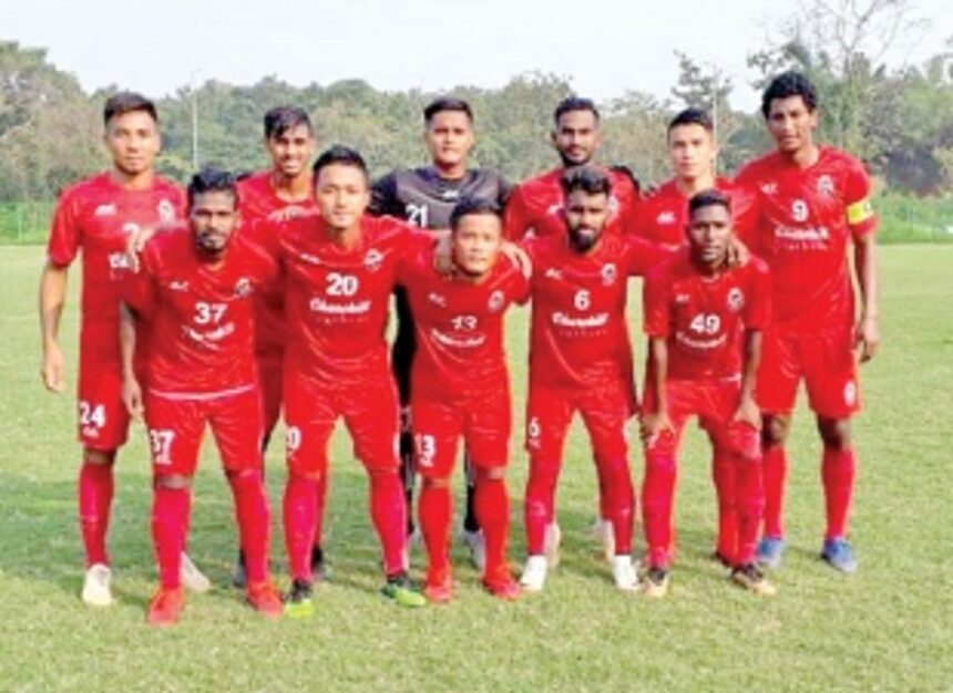 Churchill Brothers FC humble Dempo SC 1 Churchill Brothers FC humble Dempo SC