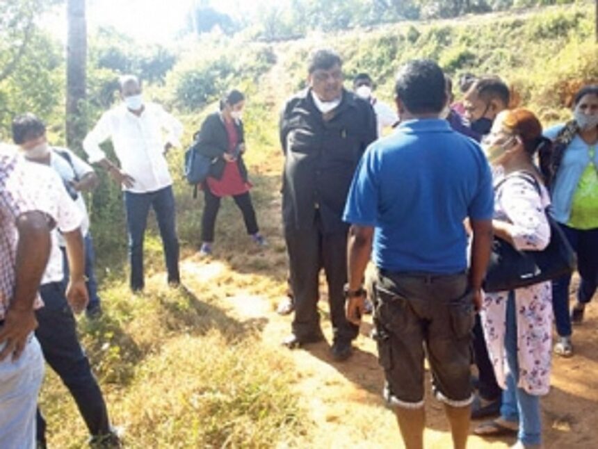 Churchill, Seraulim p’yat, PWD and Railway officials discuss underpass issue