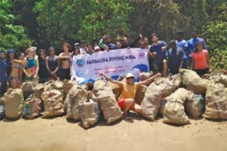 Citizens join hands to clean St George’s island