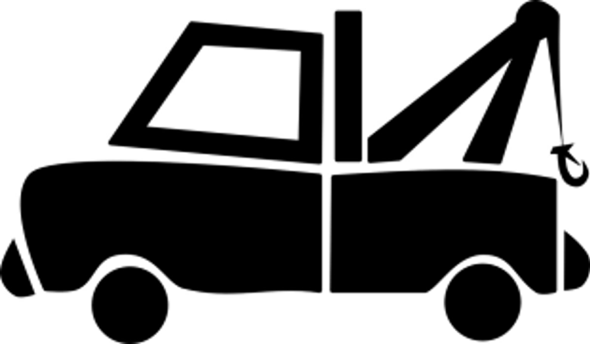 City's towing vehicle breaks down 1 City's towing vehicle breaks down