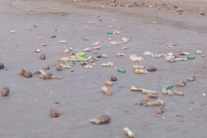 Civic bodies clean up the beaches regularly