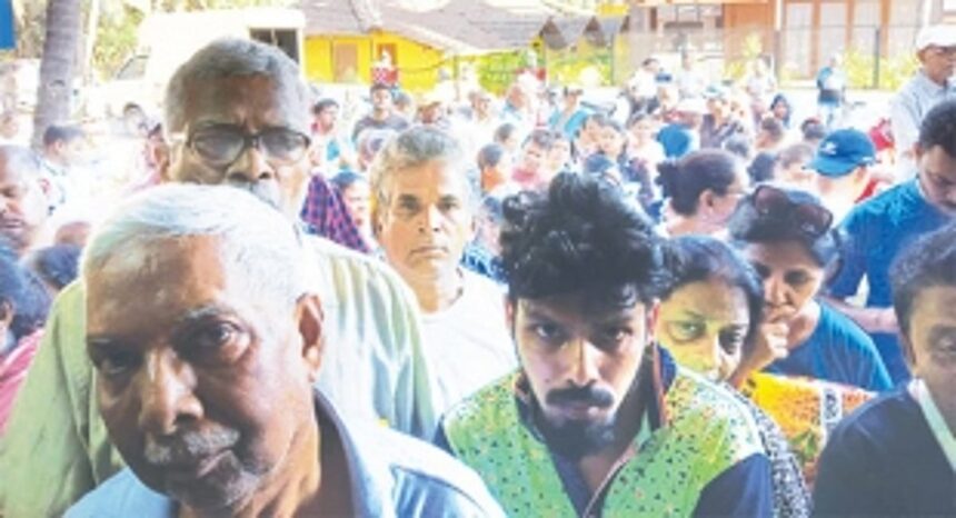 Civil Supply officials inspect Benaulim fair price shop 1 Civil Supply officials inspect Benaulim fair price shop