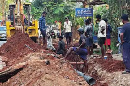 Clean water returns to Taleigao after 50 days, but some areas still left dry