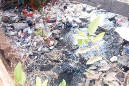 Clear nullah at  Upper Bazaar