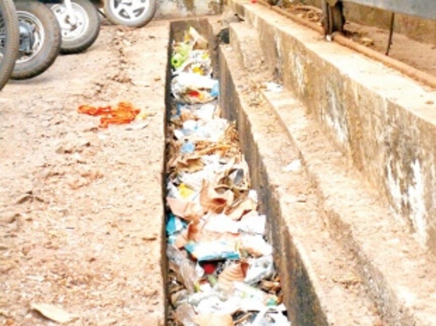 Clear this neglected drain