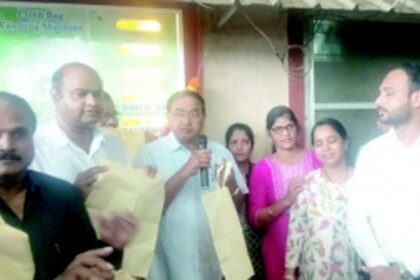 Cloth bag vending machines installed in Ponda