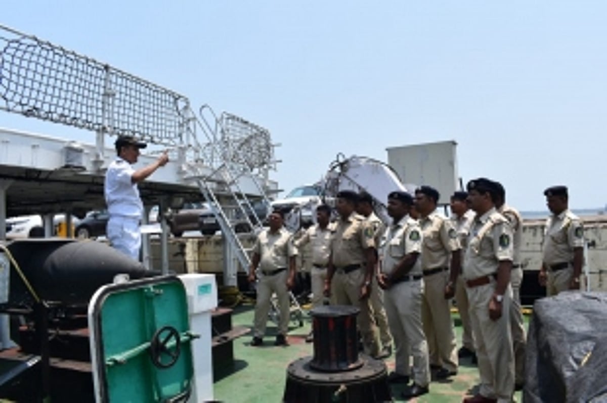 Coast Guard conducts training  for marine police personnel
