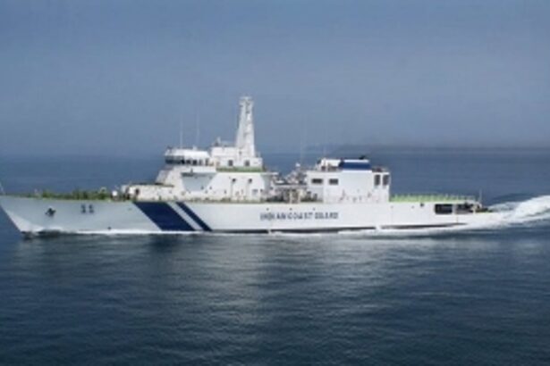 Coast Guard hands over rescued crew to Coastal police for further inquiries