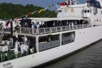 Coast Guard  launches OPV ‘Sarthak’