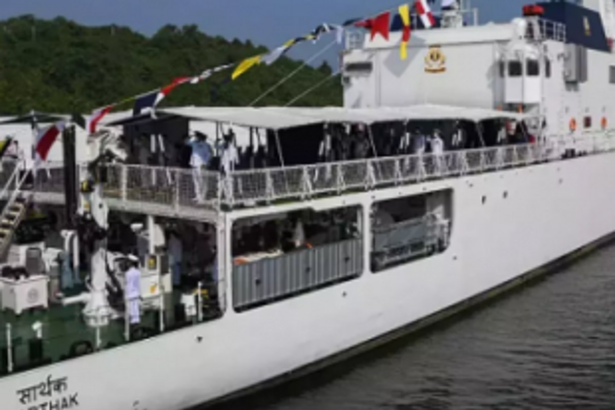 Coast Guard  launches OPV ‘Sarthak’