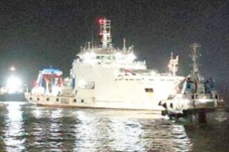 Coast Guard tows NIO ship to Mormugao harbour