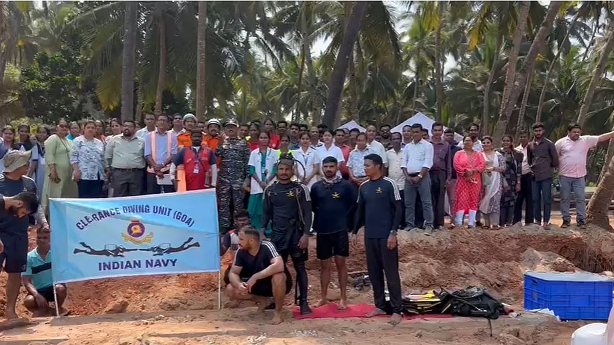 Coastal Emergency Mock Drill Held at Betul Canaguinim Beach in Quepem to Test Preparedness
