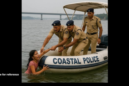 Coastal Police Save Minor Girl from Drowning in Mandovi River