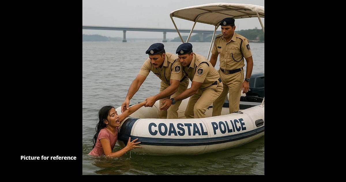 Coastal Police Save Minor Girl from Drowning in Mandovi River