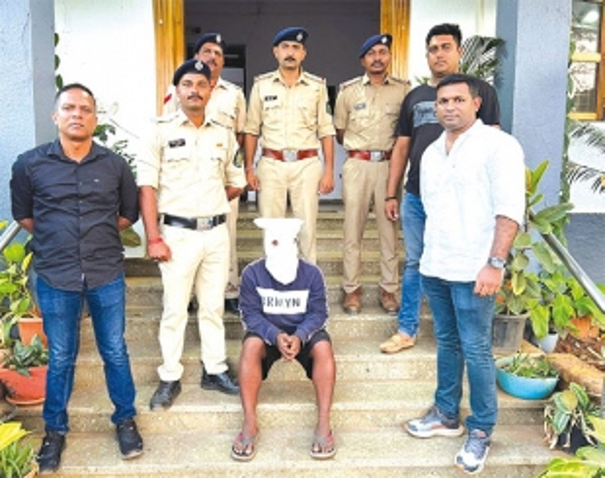 Cocaine worth Rs 60,000 seized at Calangute, one held