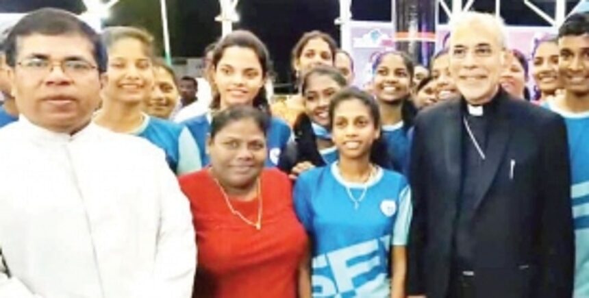 Coffee at Chicalim for His Eminence Cardinal Ferrao on arrival