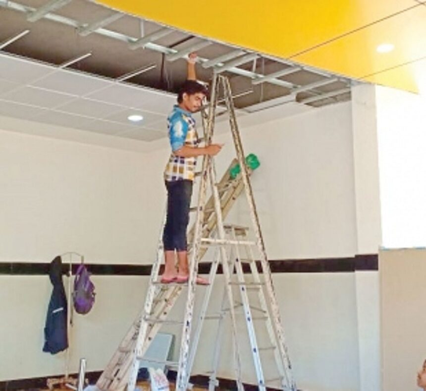 Collapsed ceiling of Chicalim hospital ‘being repaired’