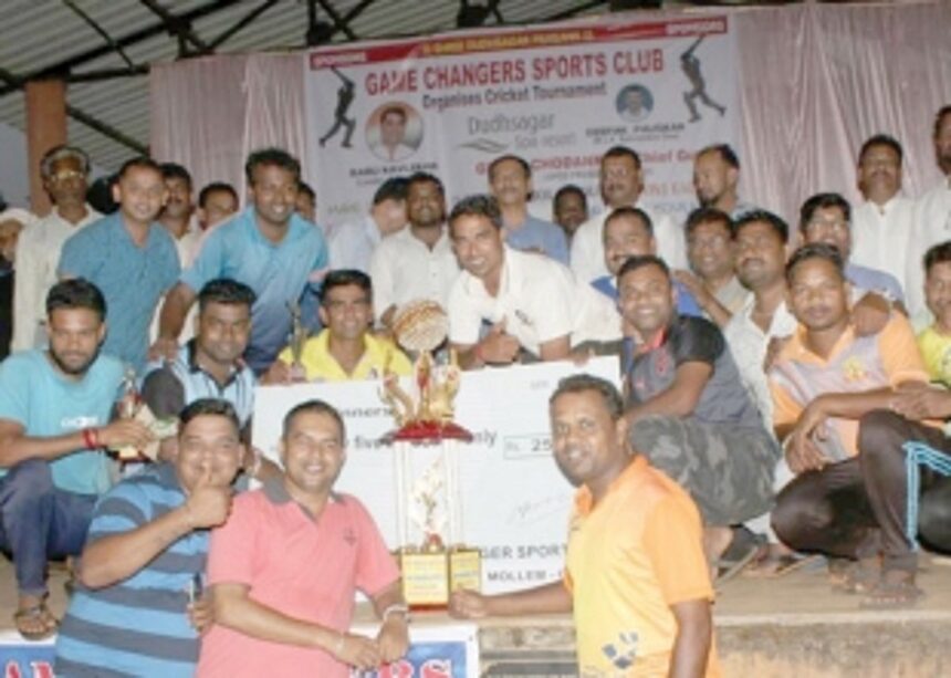 Collem Police record 50-run win over Kalem SU to win Mollem cricket tourney 1 Collem Police record 50-run win over Kalem SU to win Mollem cricket tourney