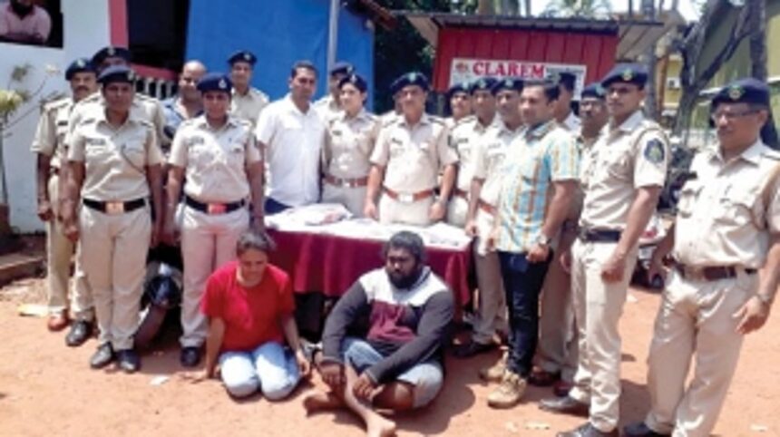 Colva jewellery  store break-in  solved, 2 held