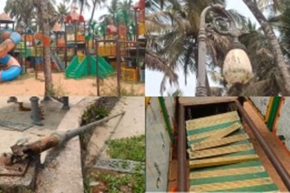 Colva residents lament over the deplorable condition of the Iconic Colva beach