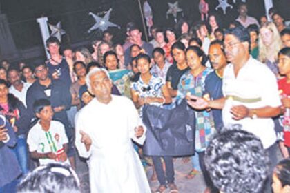 Colva villagers took out a candlelight procession to protest the Delhi gang rape