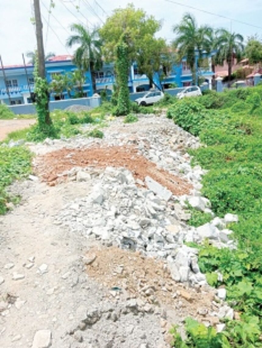 Colva villagers upset over dumping of debris in fields