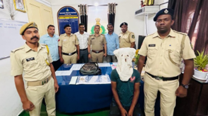 Colvale Police Apprehends Burglary Suspect, Stolen Gold Worth Rs 4.5 Lakh Recovered