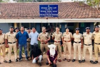 Colvale police rescue  kidnapped minors from Hubli, crack case in 48 hours