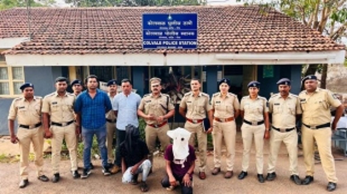 Colvale police rescue  kidnapped minors from Hubli, crack case in 48 hours