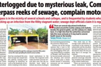 Comba underpass leak: Health Centre asks Dy Collector to depute experts to find source