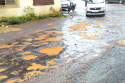 Combating potholes across State