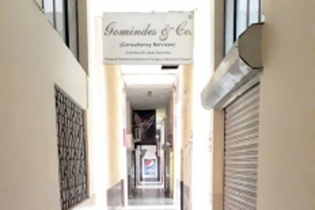 Commercial arcade in Margao given facelift