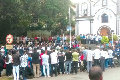 Community unites against hate speech, thousands rally in Ponda against Velingkar
