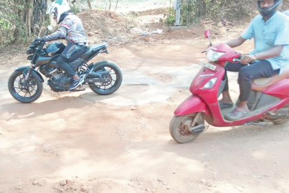 Commuters Face Nightmare Journey on Curti to Priol Road Due to Unfinished Repairs