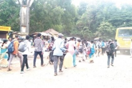 Commuters face the heat as work on Ponda KTC bus stand moves at snail’s pace