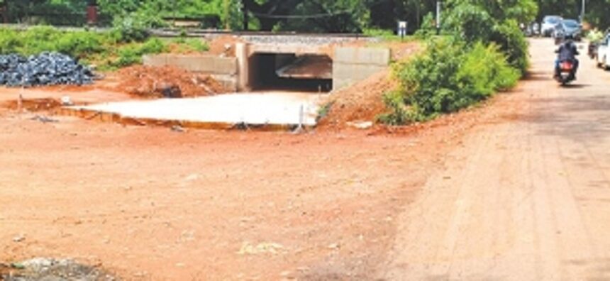 Complete Chandor rail under bridge work soon