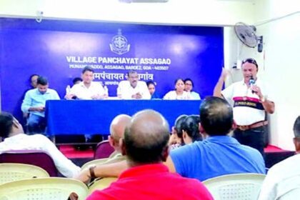 Comunidade, club issues rock Assagao gram sabha
