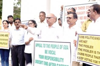 Concerned Citizens hold protests, call for boycott of 8 Cong MLAs who joined BJP