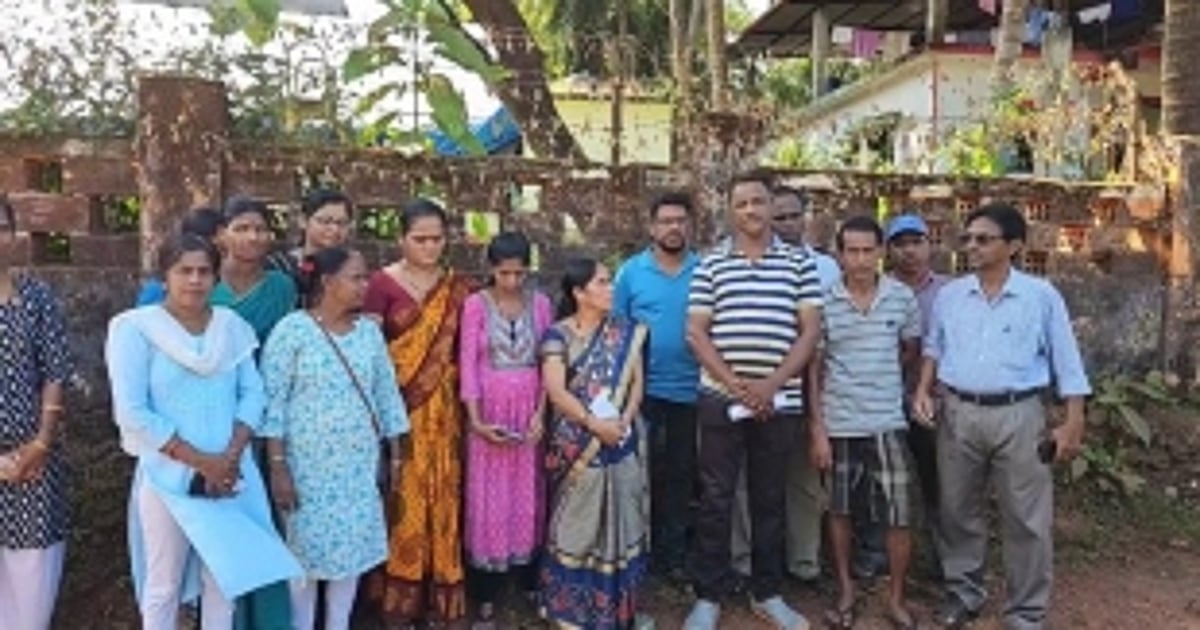 Concerns Mount Over Poor Infrastructure at Government Primary School, Shirgao